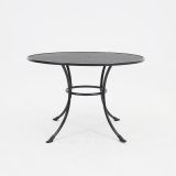 Vita Tafel basic strekmetaal rond d110 antraciet
