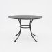 Vita Tafel basic strekmetaal rond d110 antraciet