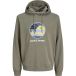 JACK & JONES JJPERRY SWEAT HOOD Homme XXL Vetiver