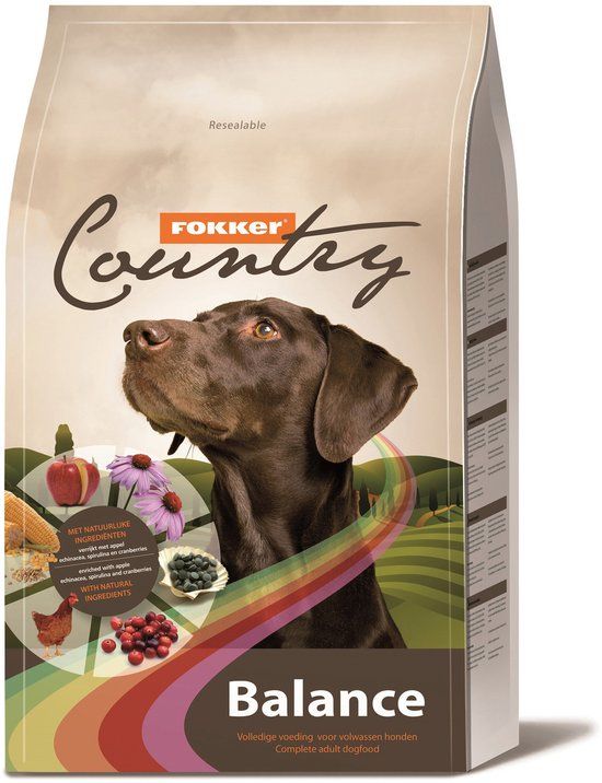 Fokker Country Balance Gevogelte - Hondenvoer - 2.5 kg