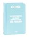 COMIX - Mignon Plus dagboek, 16 maanden, schoolagenda 2026-2026, hardcover, ideaal voor middelbare en hogere school, 9 x 12,5 cm, lichtblauw