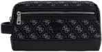 GUESS accessoiretas Berlin Small Necessaire Dark Black zwart