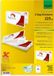 Sigel - visitekaartjes - wit - 180x55mm - 225 gram - 50 stuks