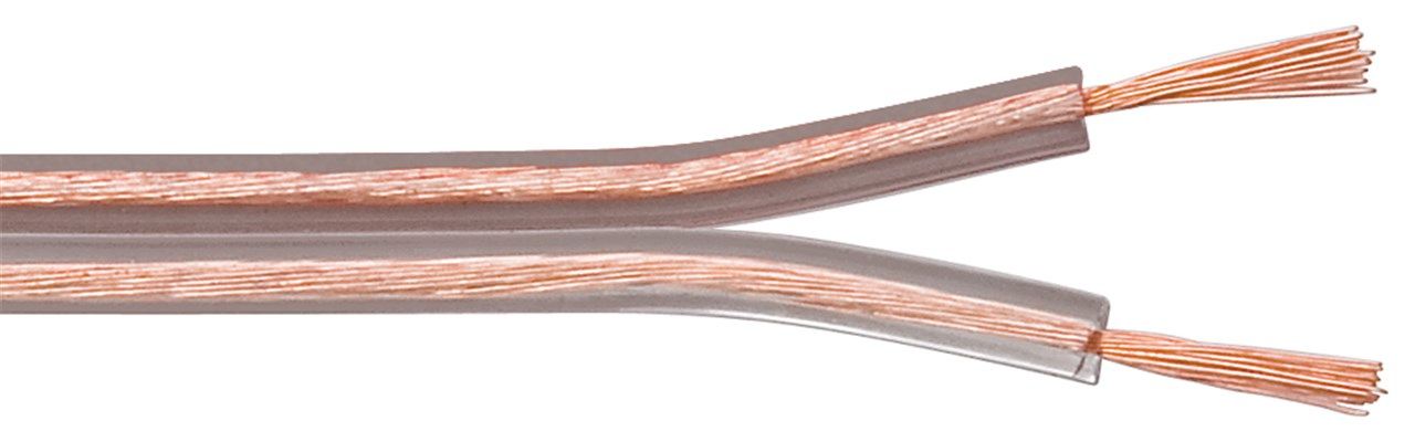 Goobay 67724 audio kabel 25 m Transparant