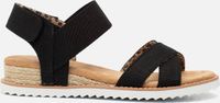 Skechers Desert Kiss - Sneakers - Zwart - Textiel