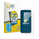 BROTECT Screenprotector 3 Stuks voor Honor X80 Pro Max Beschermglas Transparant