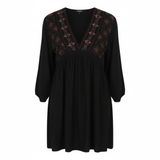 Desigual Robe Marian Femme Oversized manches 3/4 à motif - XS