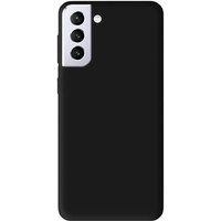 Samsung Galaxy S21 - Noir Siliconen Matte Hoesje