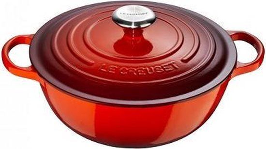 Le Creuset Marmite Braadpan - 32cm - Kersenrood - 7L