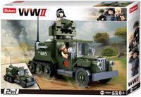 Sluban WWII GAZ Geallieerde HalfTrack 2in1