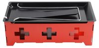 Merkloos Draagbare Kaarsenraclette-set 18 cm