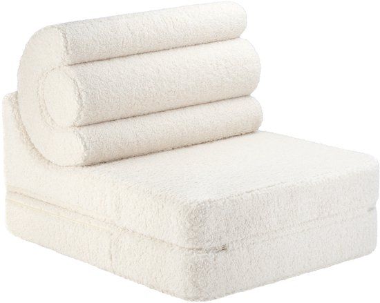 Wigiwama Teddy Flipster - 67x78x57cm - Cream White