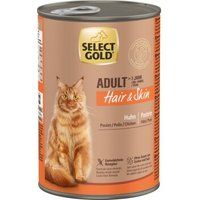 SELECT GOLD Haar & Huid Volwassen 6x400 g