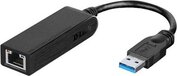D-Link DUB-1312 - USB 3.0 Ethernet adapter - Zwart