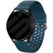 Samsung Bracelet silicone respirant Galaxy Watch 6 Classic 43mm (vert pétrole)