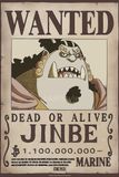 ABYSTYLE GB eye Poster One Piece Wanted (WANTED Jinbe)