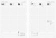 BRUNNEN Week-reserve kalender Mod. 796 2026 | 148×208 mm