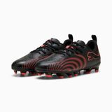 PUMA FUTURE 9 PLAY FG/AG JR voetbalschoenen 32.5 Oranje Zwart