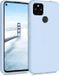 kwmobile telefoonhoesje geschikt voor Google Pixel 4a 5G - Hoesje voor smartphone - Back cover in mat lichtblauw