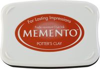 Tsukineko Memento ink pad potters clay
