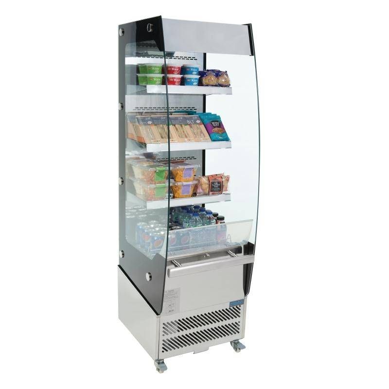 Polar Multideck displaykast 220 ltr 49.4(b) x 60(d) x 174(h) cm
