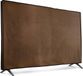 kwmobile Housse TV pour TV de 55 pouces - Housse de protection pour téléviseur - Marron foncé
