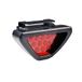 Simoni Racing Universeel Stoplicht - Rode LED, Achterlicht, Derde Stoplicht, Mistlamp - Rood-Zwart