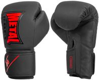 Metal Boxe Bokshandschoenen Starter Zwart/Rood 6 oz