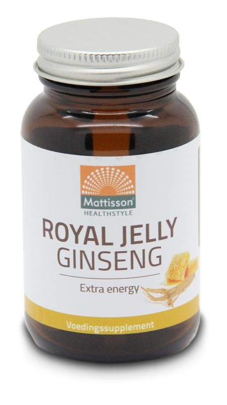 Mattisson Ginseng Royal Jelly Capsules - 8717677965762