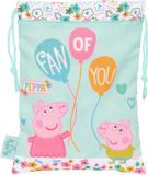 2163 Safta Lunchtrommel Peppa Pig Cosy Corner Licht Blauw