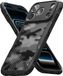 Ringke Fusion X | Coque compatible avec Apple iPhone 18 Pro Max / 17 Pro Max | Couverture arrière | Norme militaire | Camo Noir