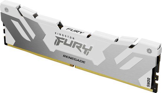 Kingston Technology FURY Renegade 32GB DDR5 6400MT/s CL32 DIMM White XMP