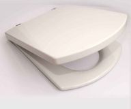 Roca A801622004 Toiletbril met Deksel en Soft-close - Wit, Duroplast