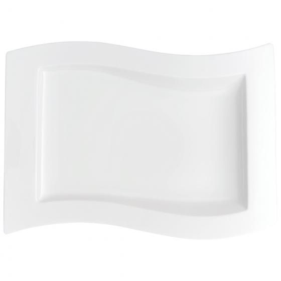 Villeroy & Boch 1025252699 Serveerschaal Rechthoek Porselein Wit 33 x 24 cm