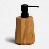 Möve Oak Zeepdispenser, hout, Ø 8 x 16 cm