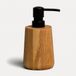 Möve Oak Zeepdispenser, hout, Ø 8 x 16 cm