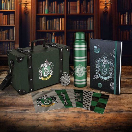 Harry Potter Slytherin - Crest Unisex Fanpakket - meerkleurig - Standard