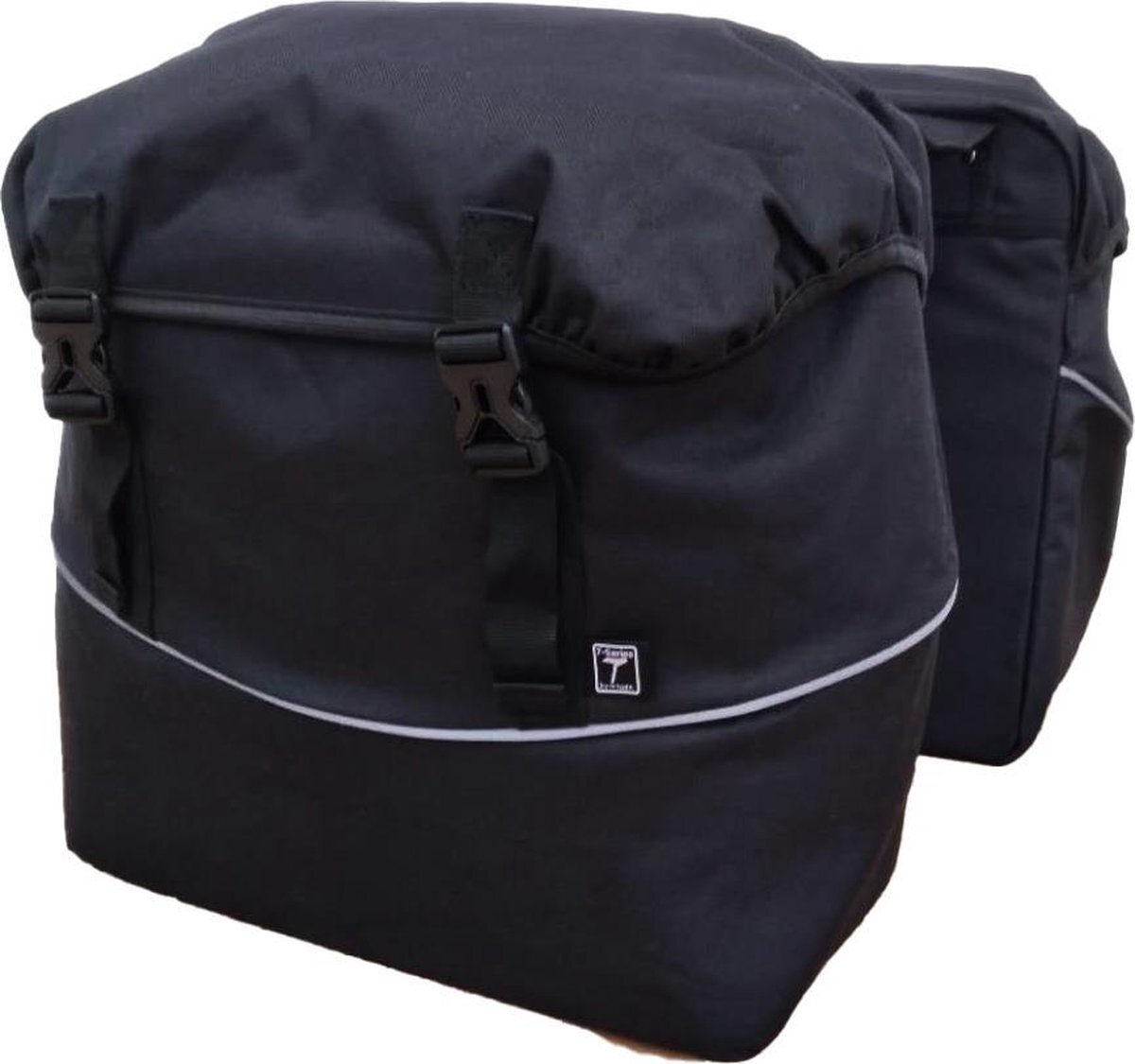 WILLEX 7-Series By 7-Series Travelbag Dubbele Fietstas - Zwart - 40L