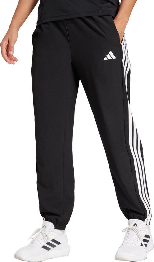 adidas Performance Train Essentials 3-Stripes Woven Broek - Dames - Zwart
