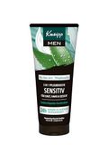 Kneipp MEN 3-in-1 verzorgende douchegel Sensitiv - voor huid, haar en gezicht - biologische aloë vera - huidkalmerende douche-ervaring - 200 ml