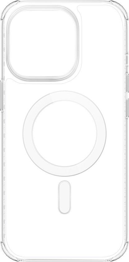 FORCE CASE MagSafe-compatibele AIR-versterkte hoes Geschikt voor Apple iPhone 15 Pro, Transparant