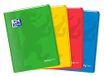Oxford Easybook Schoolschrift, 24 x 32 cm, geruit, 96 pagina's, 90 g, polypropyleen envelop, diverse kleuren, 4 stuks
