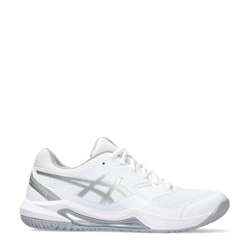 ASICS Gel-Dedicate 8 tennisschoenen wit/zilvergrijs