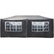 Toboli Pavillon 3 x 6 m gris avec protection UV 50+