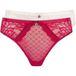 Ted Baker Eliza 2pk Solid Mesh Thong Mauve Check/savvy Red Taille: XXL