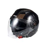 KSK DS ARROW COPPER Helm Zwart & Koper, Taille XS (53-54cm)