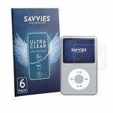 Savvies - Screenprotector voor innioasis Y1 - Folie Beschermfolie transparant 6 Stuks