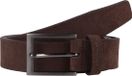 Strellson Leather Belt 3.5cm Dark Brown
