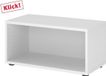 hjh OFFICE PRO FlexWall armoire avec pieds réglables - Blanc