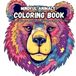 Mindful Animals Animal Patterns Serene Creatures Wild & Calm Intricate Animals: A Mindfulness Coloring Book: Intricate Patterns Inside Animals to Color and Relax
